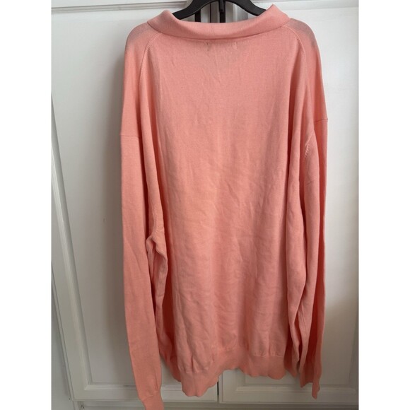 Kallspin Men's Cotton Knit Polo Sweater Classic Casual  Collared Pullover 3XL - Picture 10 of 15